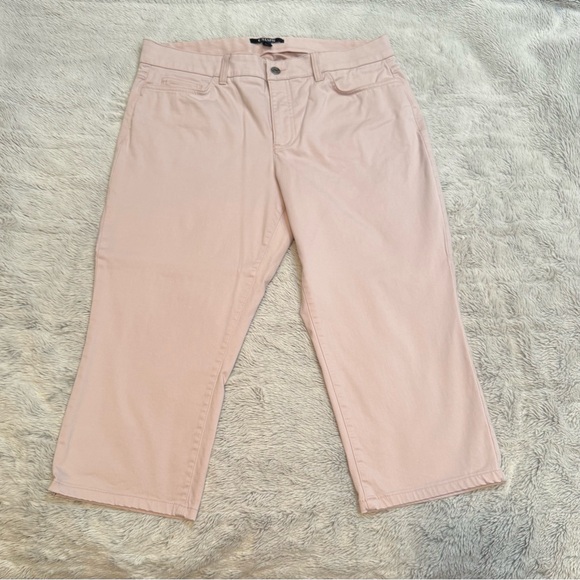 Chaps‎ Powder Pink Capris -  Size 12 - Great Condition - Picture 2 of 4